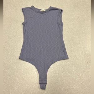 Universal thread blue screen onesie thong